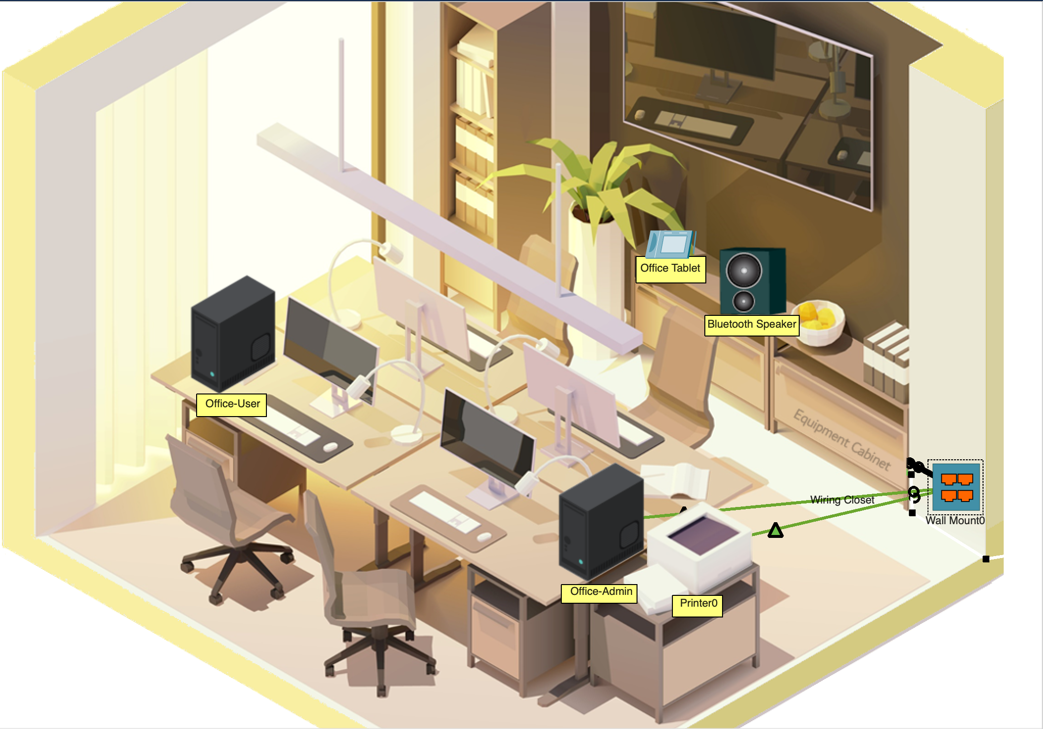 Figure 3 – Installing a wall mount